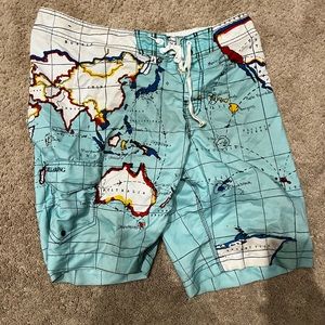Billabong World Map Board Shorts